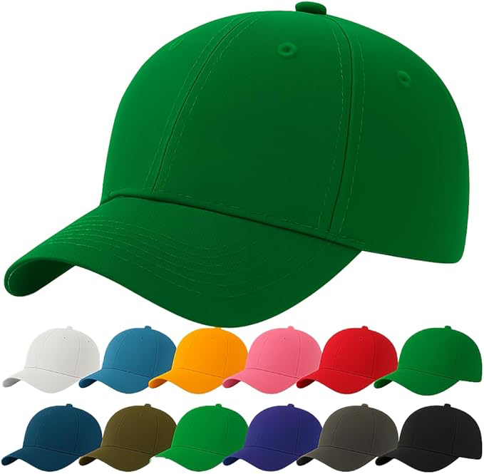 Casquette Baseball Snapback Hip Pop Couleur Unie Ajustable 6 Panneaux Taille Unique Golf Hat Motorcycle Trucker Cap - Homme Femme