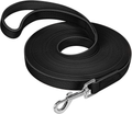 Laisse de Dressage pour Chiens, Laisse de Dressage pour Chien Imperméable avec Poignée Rembourrée 15m, Laisse de Chien en PVC à Rappel Fort pour Chiens, Suivi et Jeu de Camping