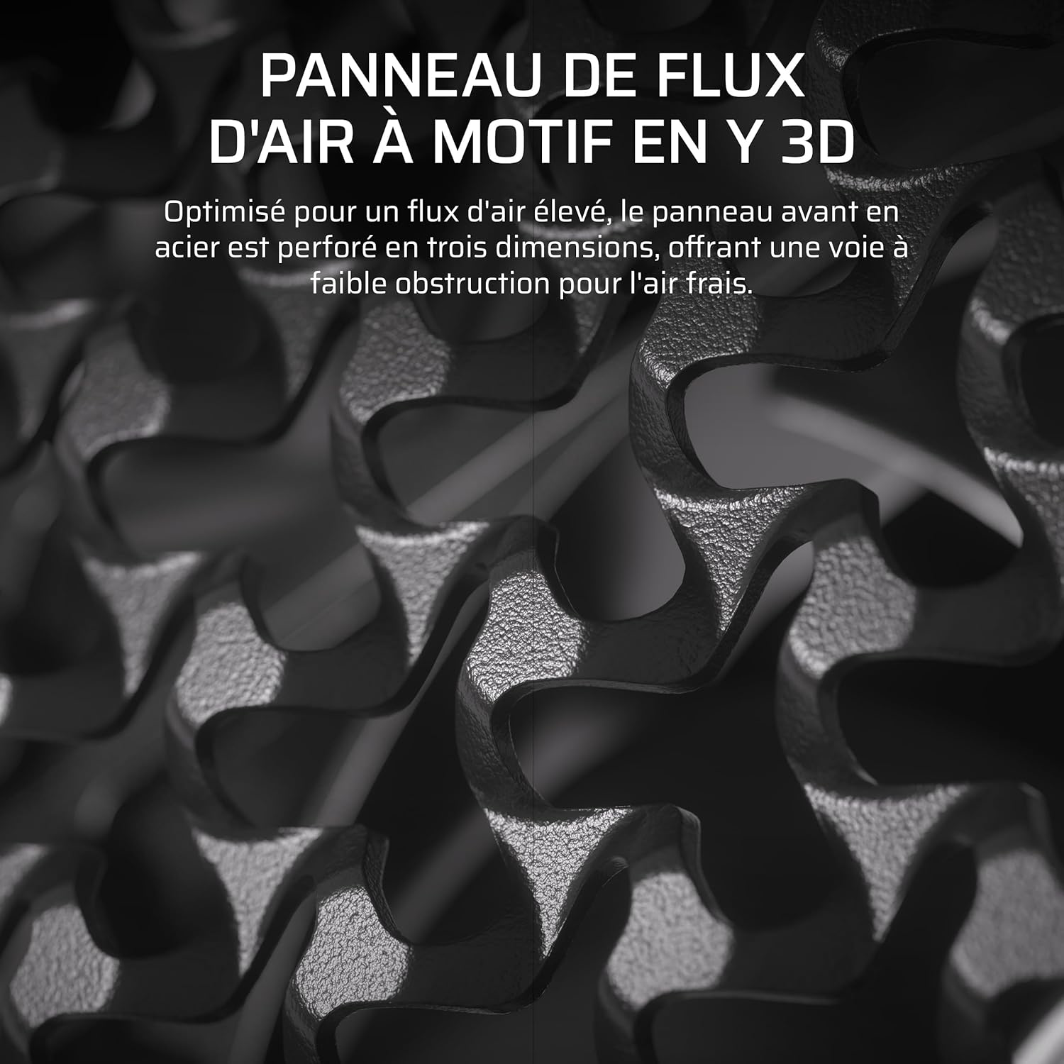 CORSAIR ARGB Boîtier Modulaire ATX de Taille Moyenne – Débit d'air Élevé, 3X Ventilateurs RS ARGB Préinstallés