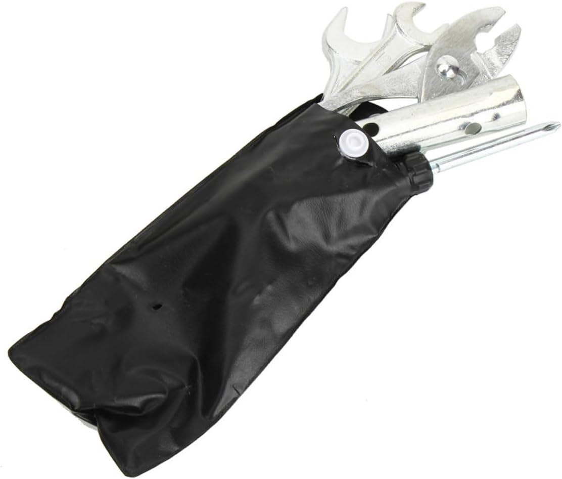 Kit d'outils de réparation de Moto 5 pièces avec Tournevis, Pince, clé, Jeu de Douilles pour Bougies d'allumage, boîte à Outils Portable pour Moto, Scooter et Entretien