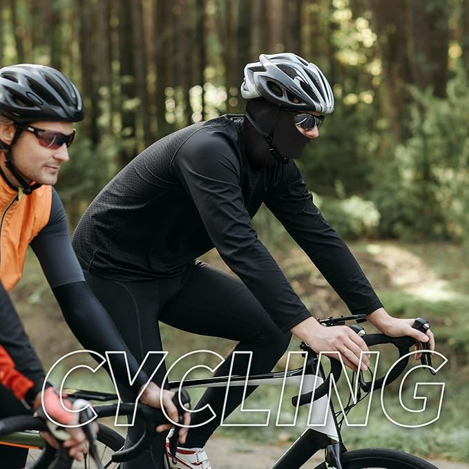 LONGKING Cagoule de Ski pour Homme et Femme - Protection UV - Coupe pour Moto, Snowboard - pour Cyclisme, Sports de Plein Air