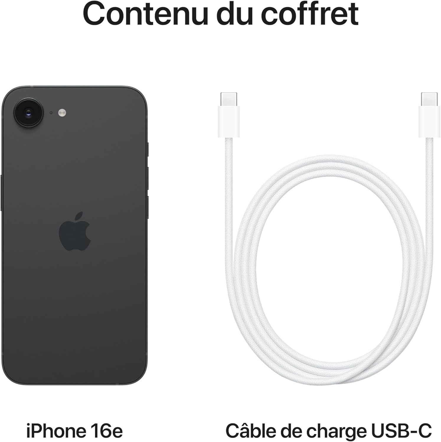IPhone 16e 128 Go avec Apple Intelligence