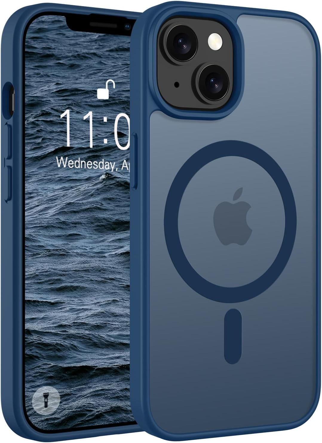 Andwing Coque Magnétique pour iPhone 13/14